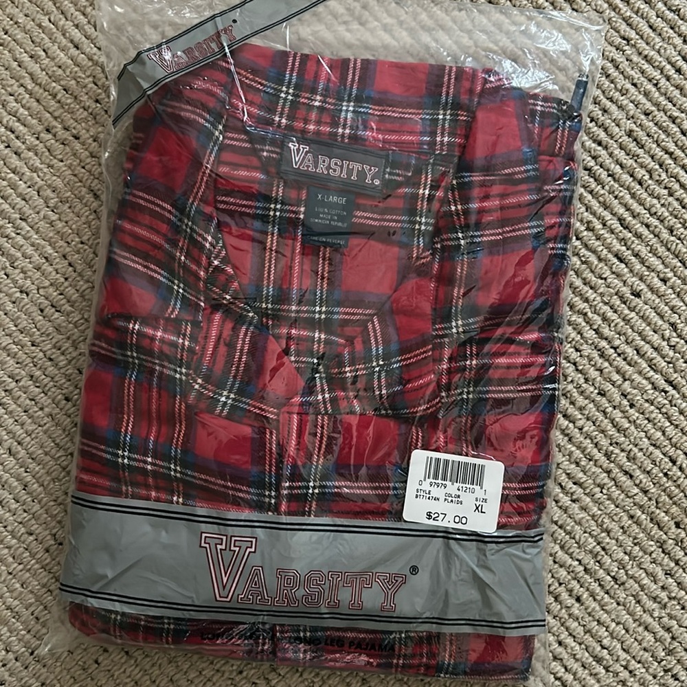 Men’s/Unisex Flannel Pajamas
